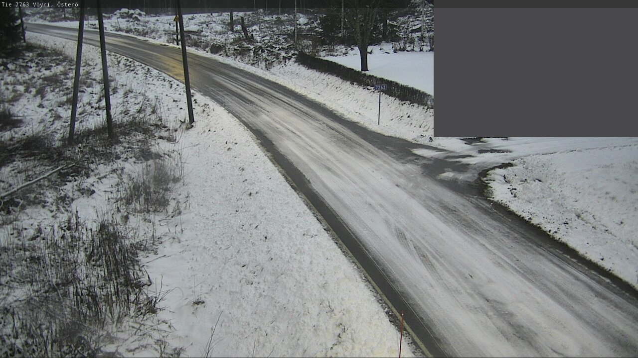 Weather Camera Image Väg 7763 Vöyri, Österö, Vöyri, Pohjanmaa