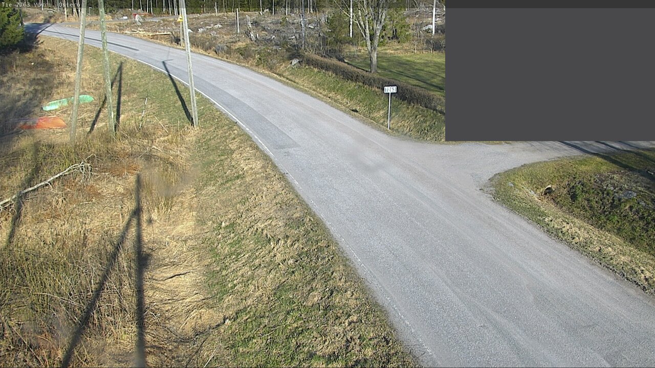 Weather Camera Image Väg 7763 Vöyri, Österö, Vöyri, Pohjanmaa