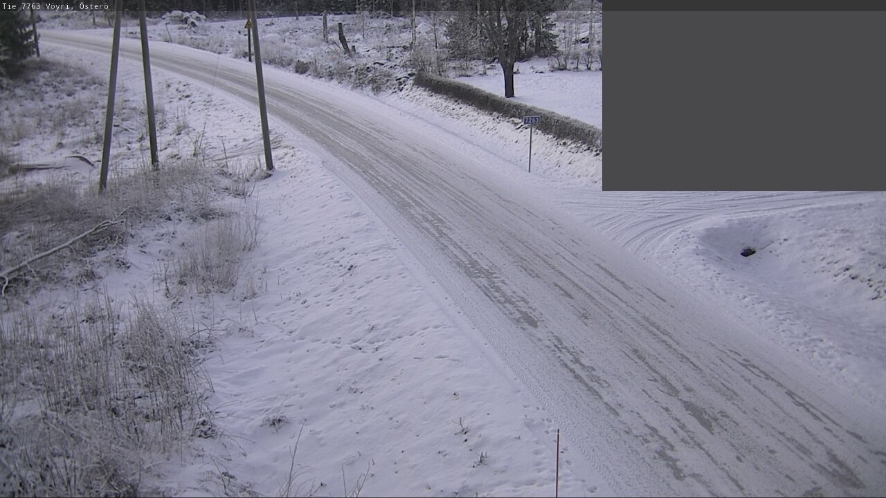 Weather Camera Image Väg 7763 Vöyri, Österö, Vöyri, Pohjanmaa