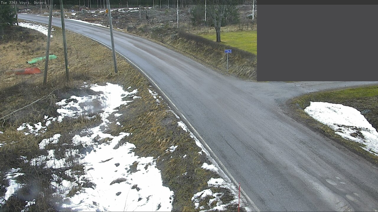 Weather Camera Image Road 7763 Vöyri, Österö, Vöyri, Pohjanmaa