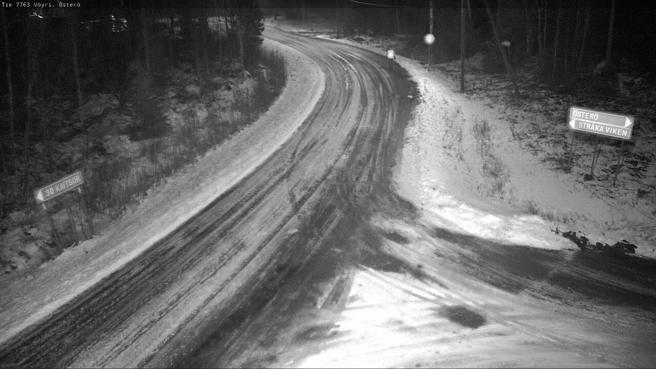 Weather Camera Image Road 7763 Vöyri, Österö, Vöyri, Pohjanmaa