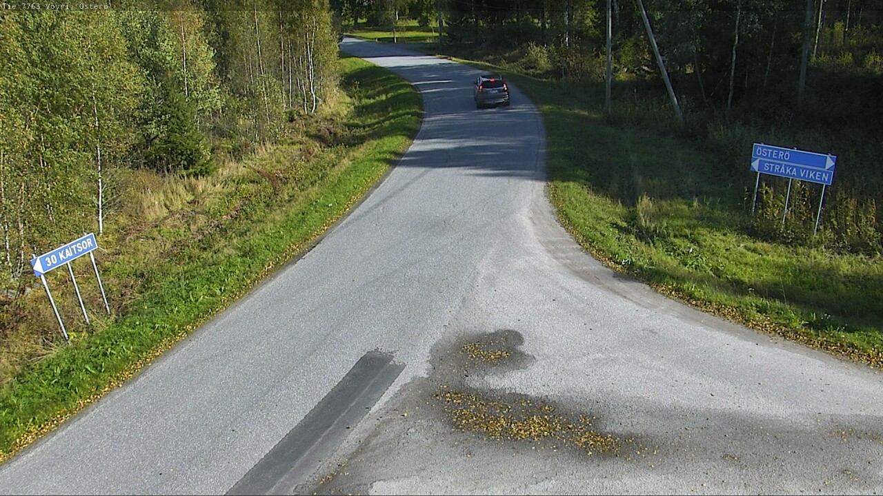 Weather Camera Image Road 7763 Vöyri, Österö, Vöyri, Pohjanmaa