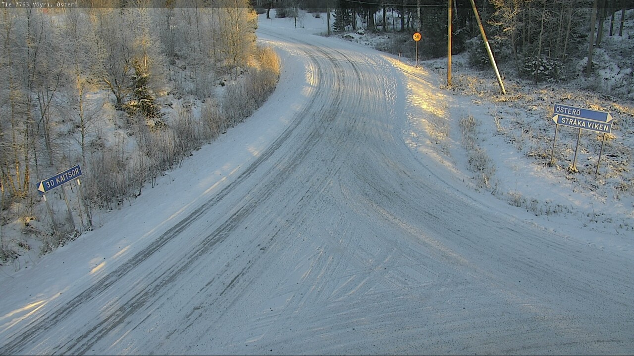 Weather Camera Image Road 7763 Vöyri, Österö, Vöyri, Pohjanmaa