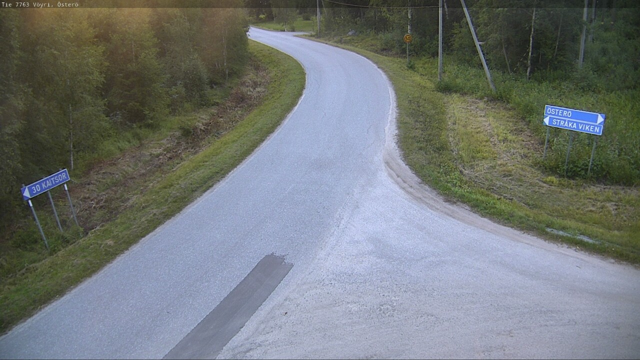 Weather Camera Image Road 7763 Vöyri, Österö, Vöyri, Pohjanmaa