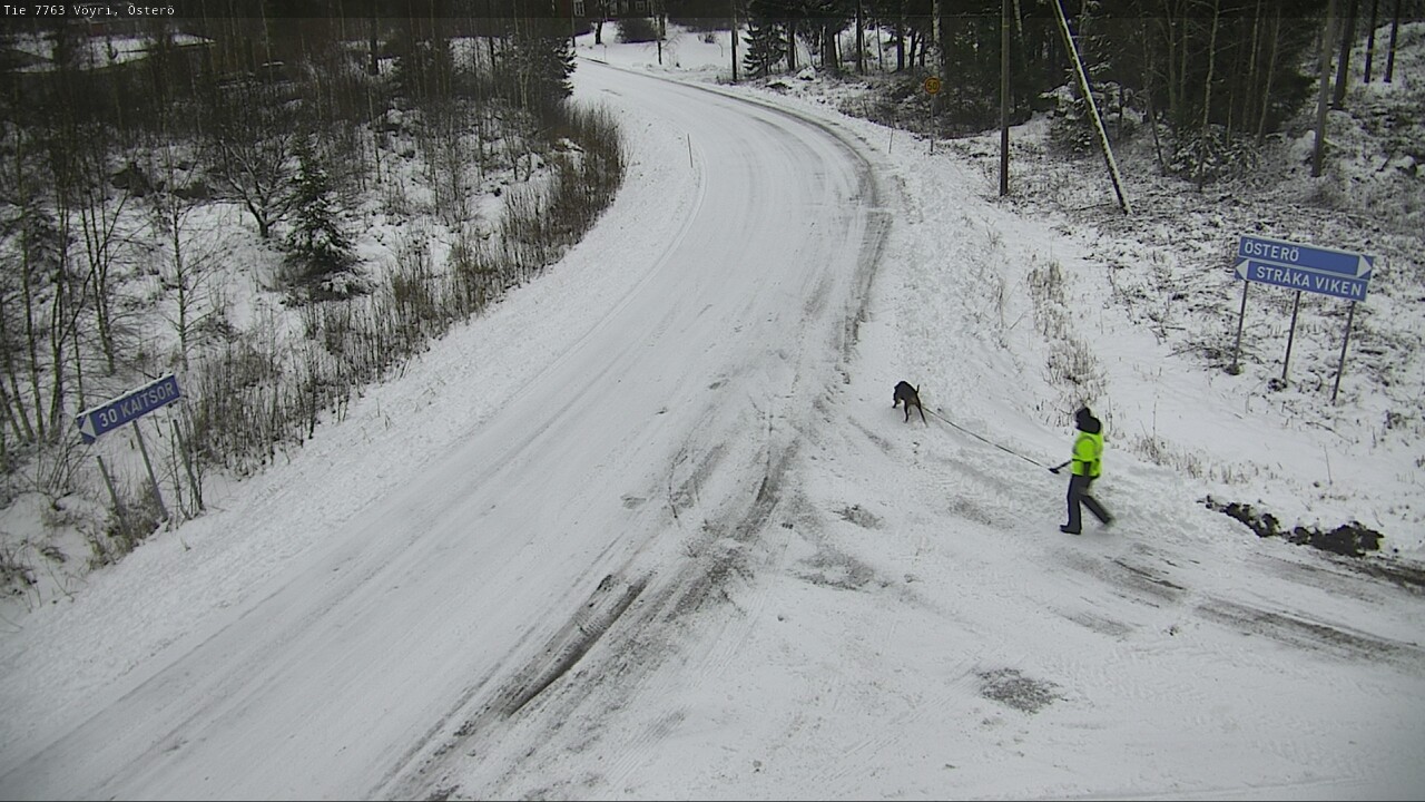 Weather Camera Image Road 7763 Vöyri, Österö, Vöyri, Pohjanmaa