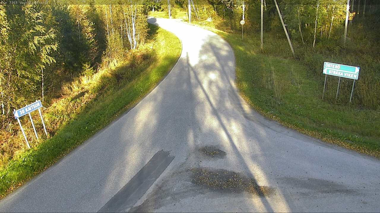Weather Camera Image Väg 7763 Vöyri, Österö, Vöyri, Pohjanmaa