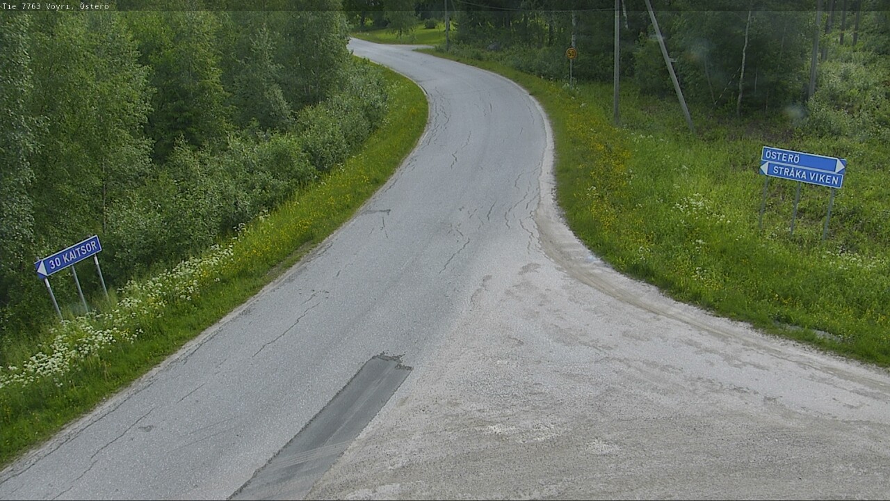 Weather Camera Image Road 7763 Vöyri, Österö, Vöyri, Pohjanmaa