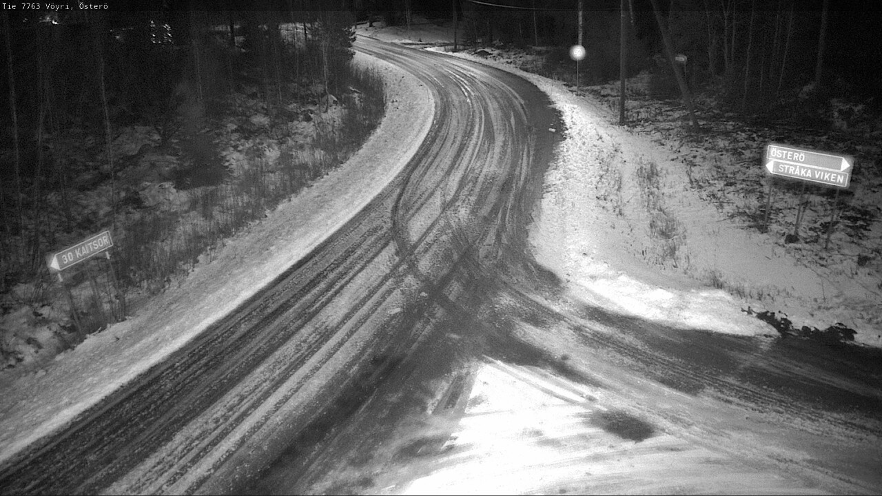 Weather Camera Image Road 7763 Vöyri, Österö, Vöyri, Pohjanmaa