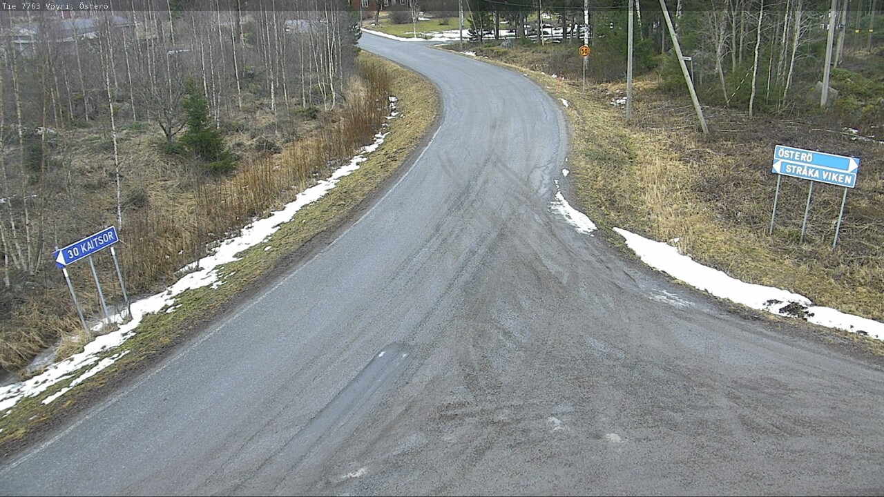 Weather Camera Image Väg 7763 Vöyri, Österö, Vöyri, Pohjanmaa
