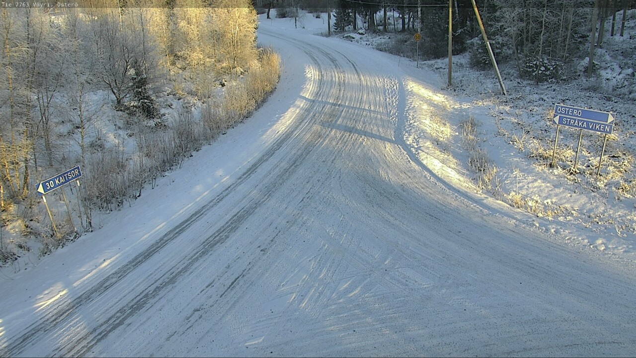 Weather Camera Image Road 7763 Vöyri, Österö, Vöyri, Pohjanmaa
