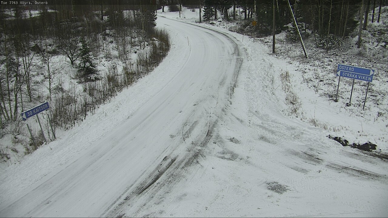 Weather Camera Image Road 7763 Vöyri, Österö, Vöyri, Pohjanmaa