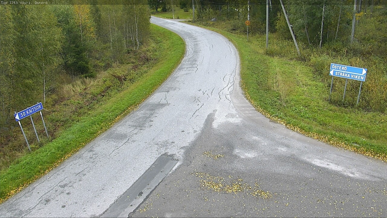 Weather Camera Image Road 7763 Vöyri, Österö, Vöyri, Pohjanmaa