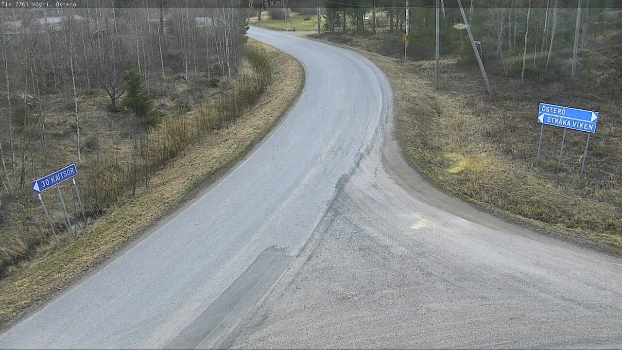 Weather Camera Image Road 7763 Vöyri, Österö, Vöyri, Pohjanmaa
