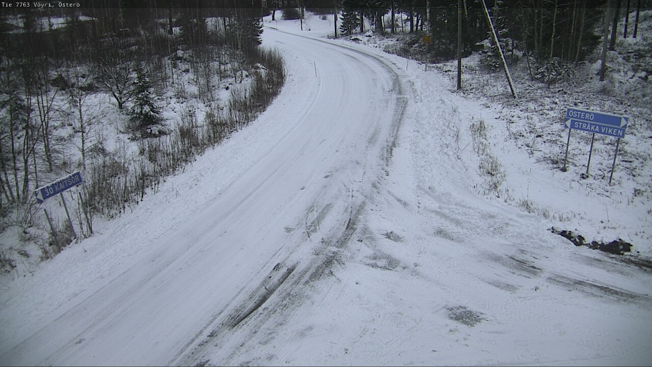 Weather Camera Image Road 7763 Vöyri, Österö, Vöyri, Pohjanmaa