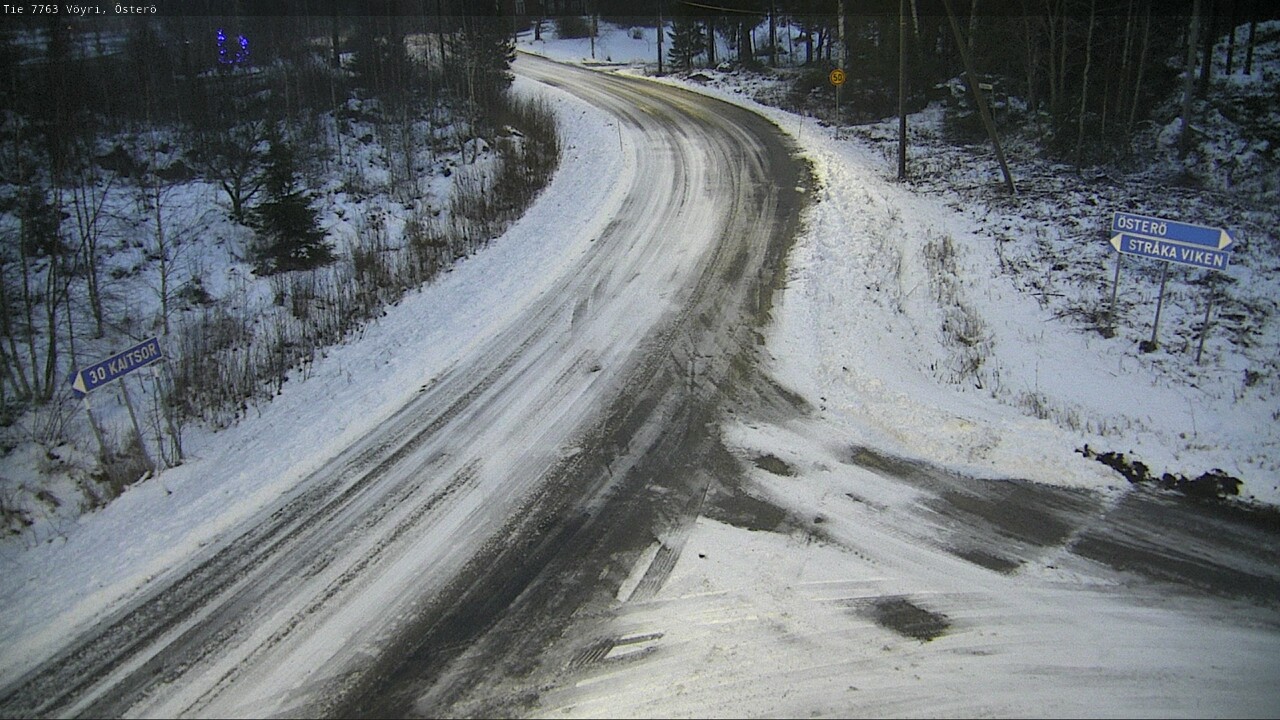 Weather Camera Image Road 7763 Vöyri, Österö, Vöyri, Pohjanmaa