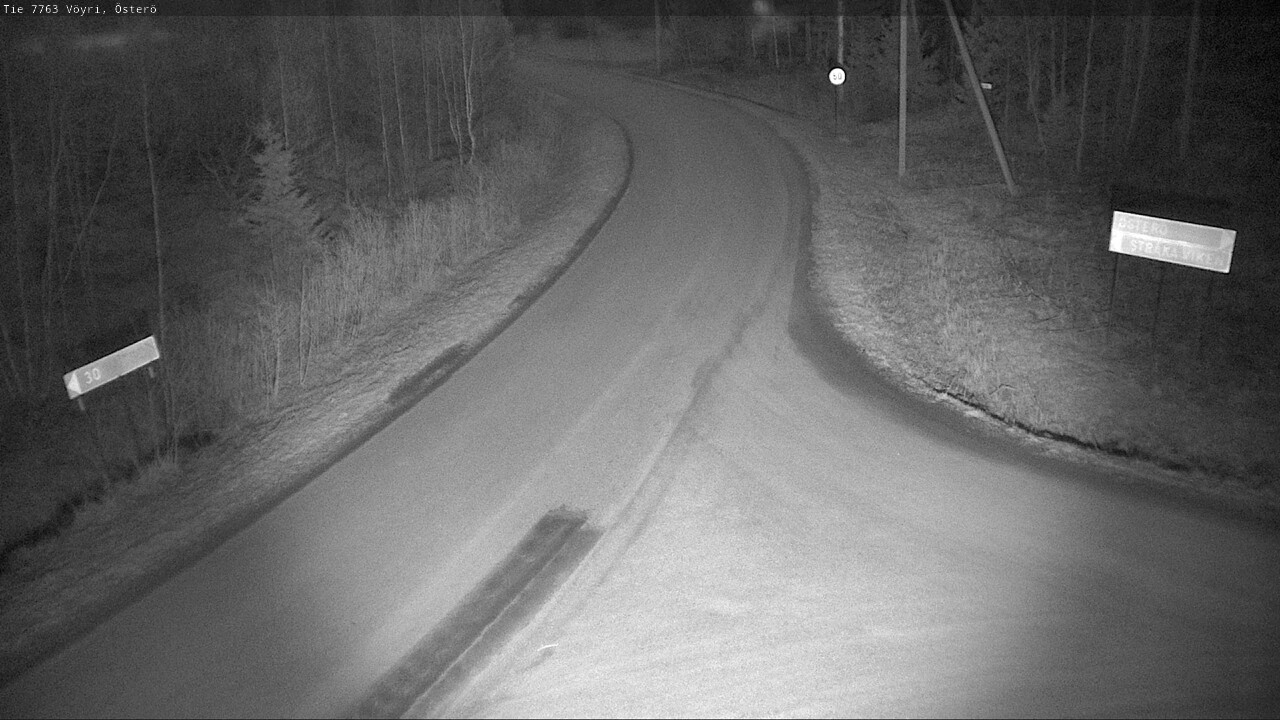 Weather Camera Image Road 7763 Vöyri, Österö, Vöyri, Pohjanmaa