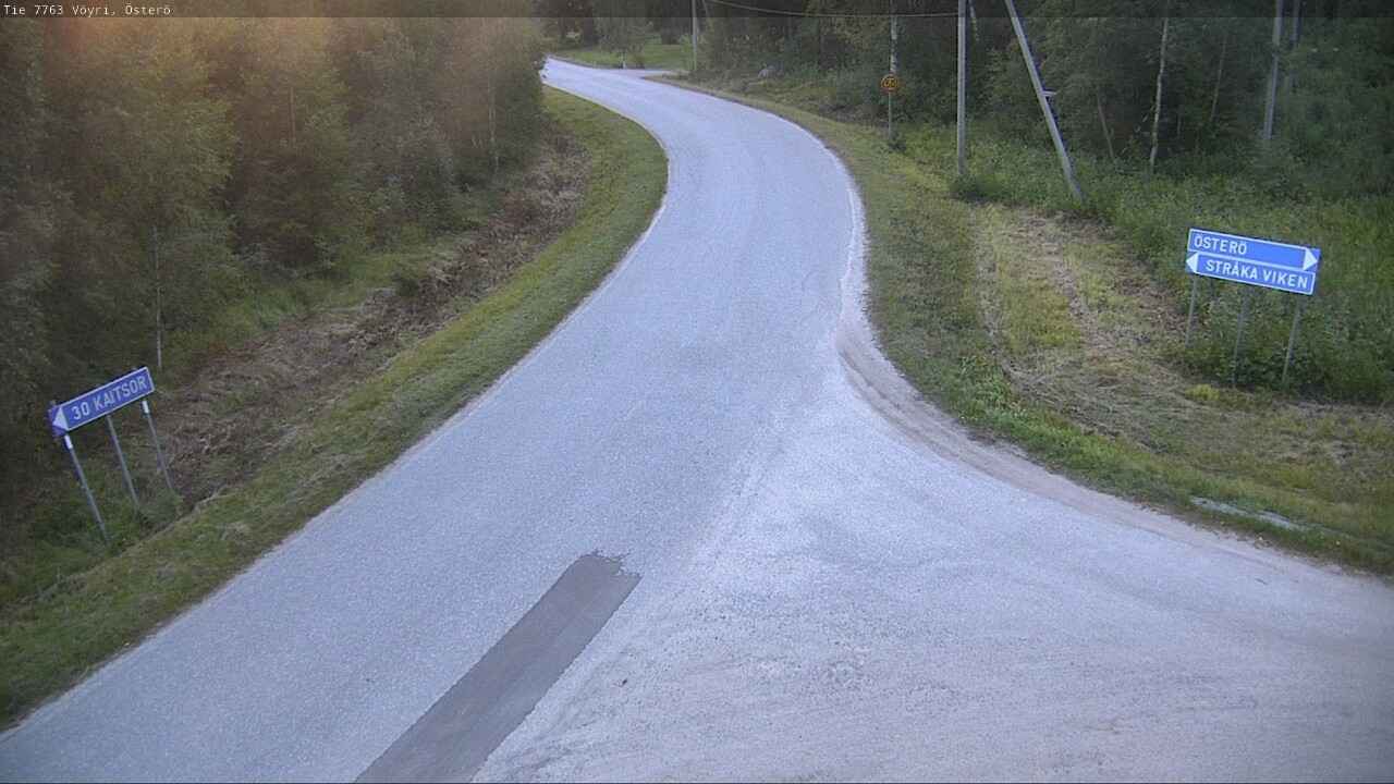 Weather Camera Image Road 7763 Vöyri, Österö, Vöyri, Pohjanmaa