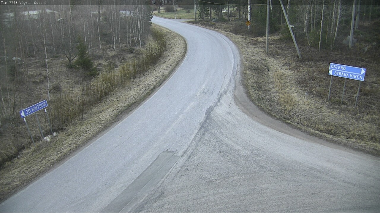 Weather Camera Image Road 7763 Vöyri, Österö, Vöyri, Pohjanmaa