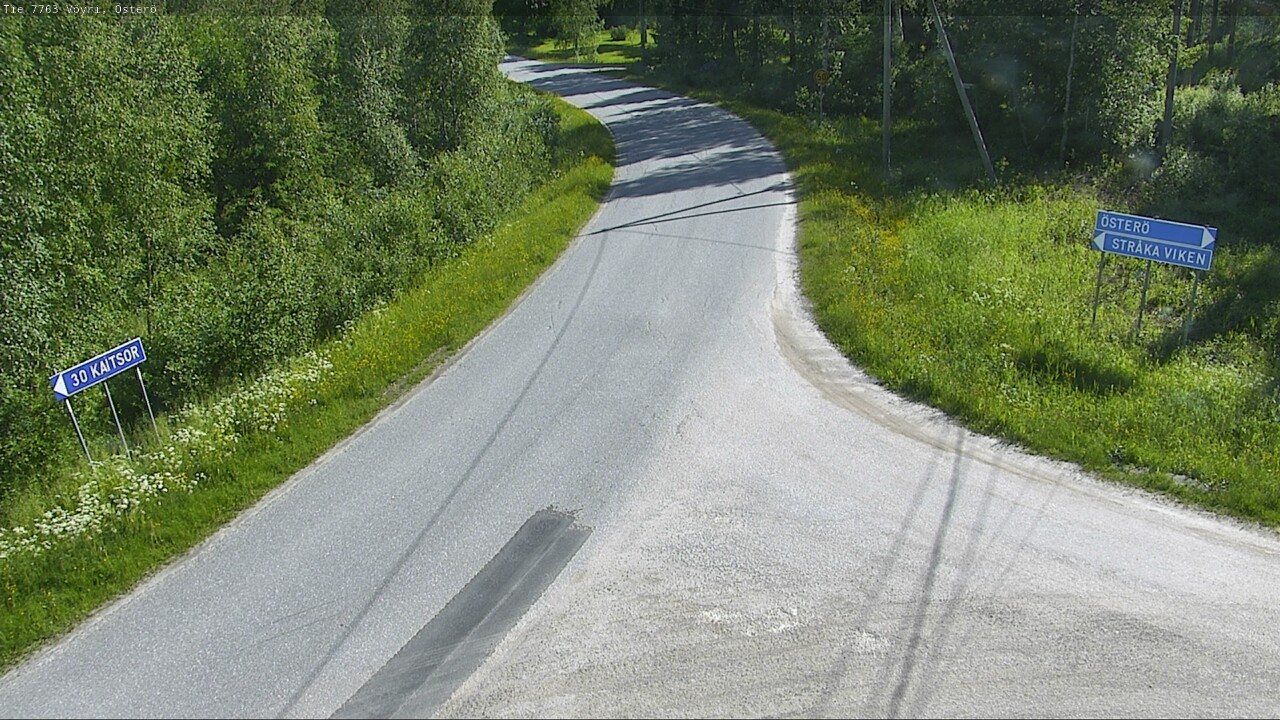 Weather Camera Image Road 7763 Vöyri, Österö, Vöyri, Pohjanmaa