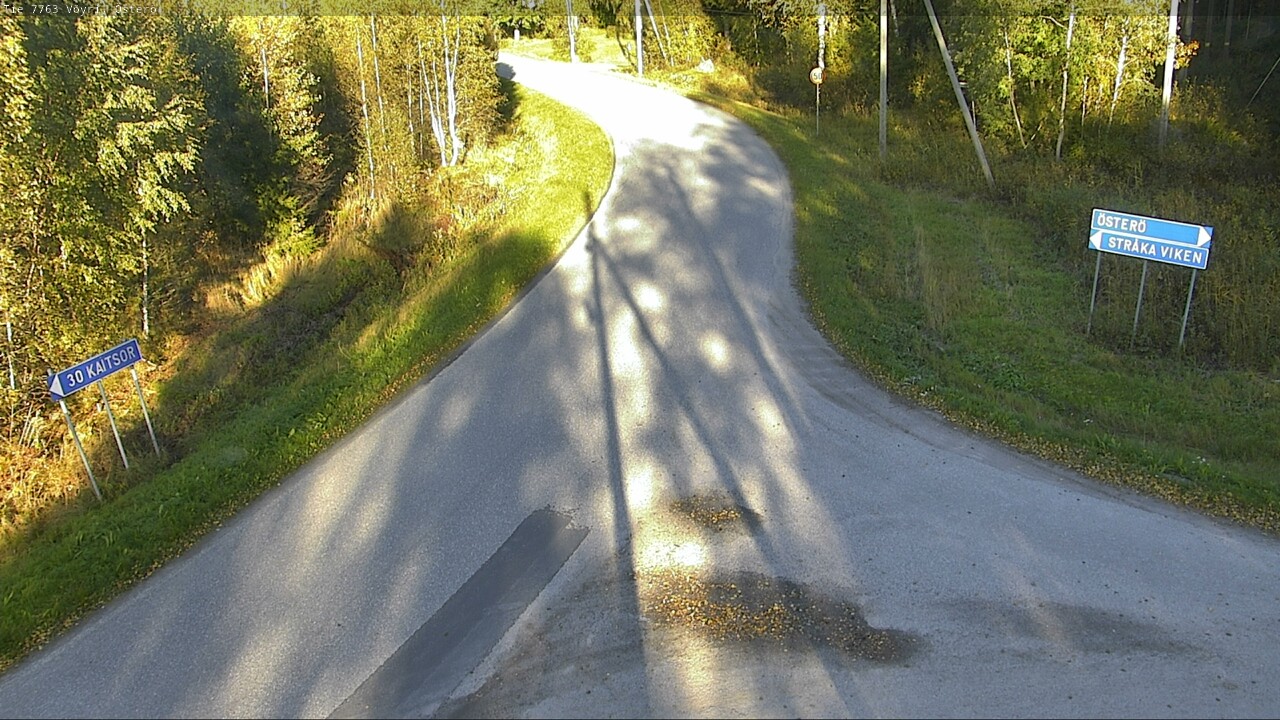 Weather Camera Image Väg 7763 Vöyri, Österö, Vöyri, Pohjanmaa