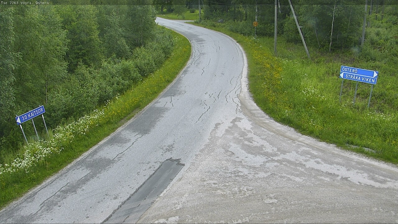 Weather Camera Image Road 7763 Vöyri, Österö, Vöyri, Pohjanmaa