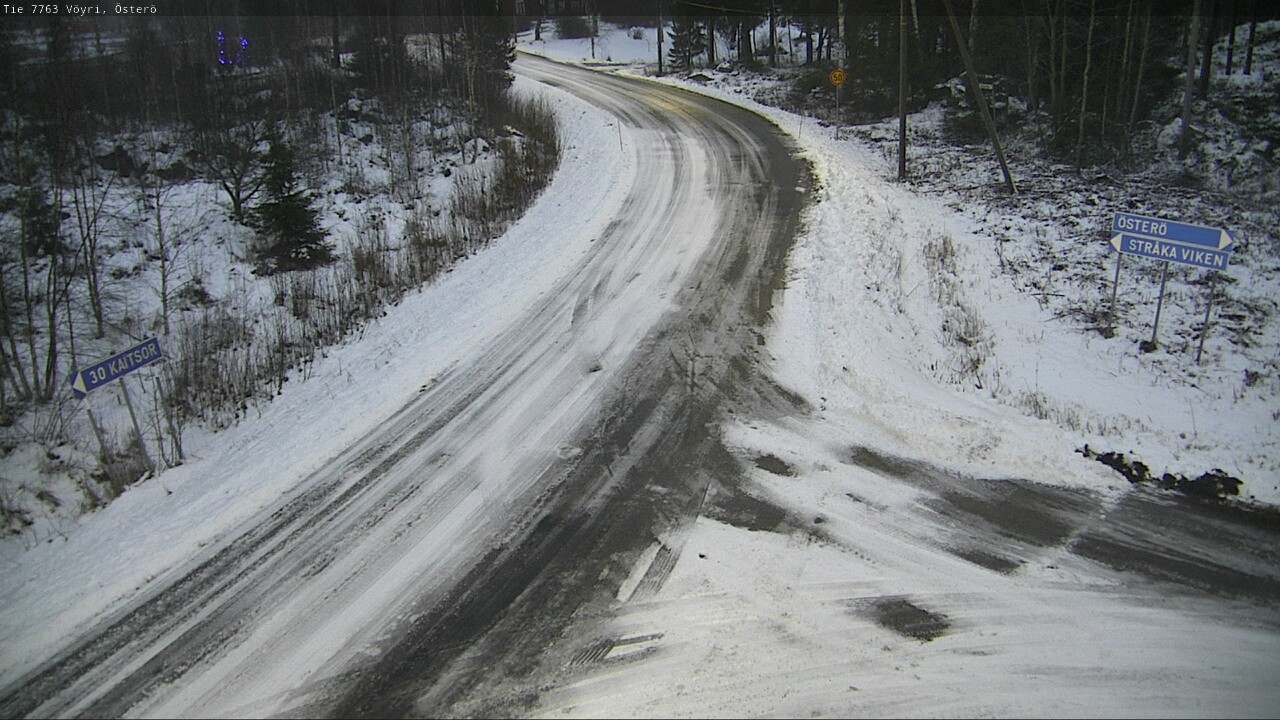 Weather Camera Image Road 7763 Vöyri, Österö, Vöyri, Pohjanmaa
