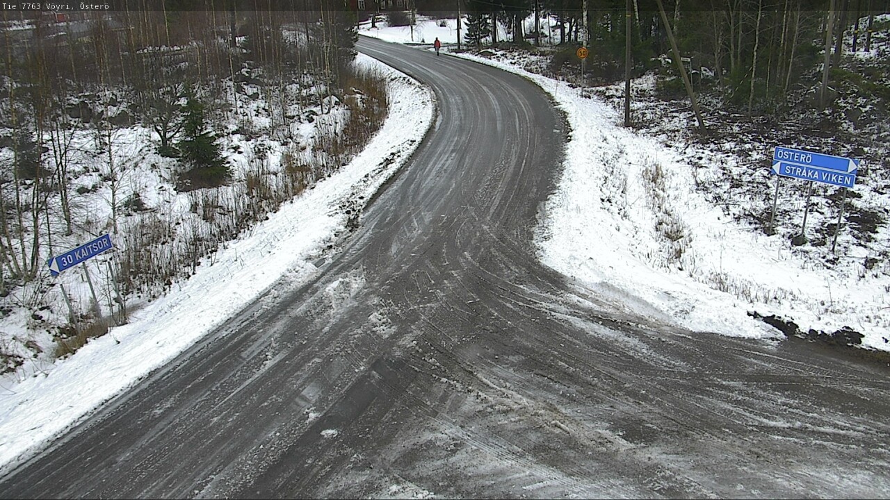 Weather Camera Image Väg 7763 Vöyri, Österö, Vöyri, Pohjanmaa