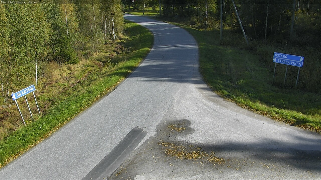Weather Camera Image Road 7763 Vöyri, Österö, Vöyri, Pohjanmaa