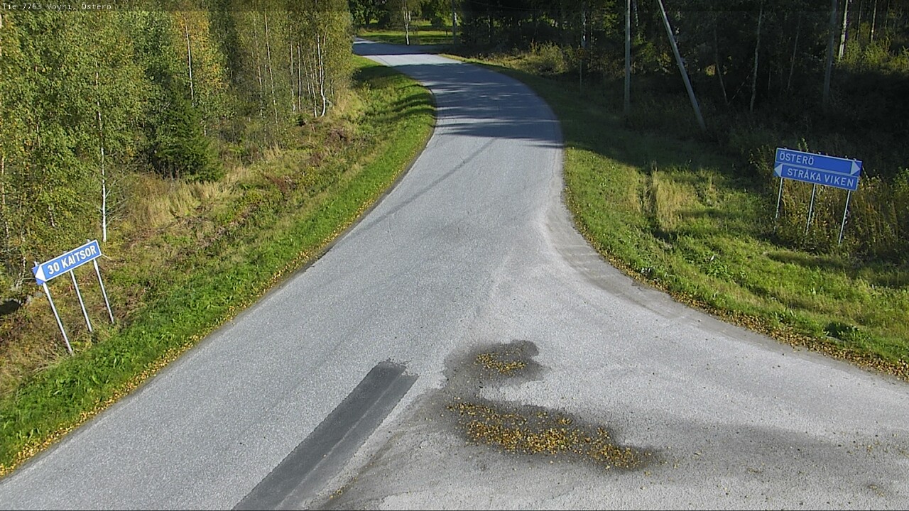Weather Camera Image Road 7763 Vöyri, Österö, Vöyri, Pohjanmaa