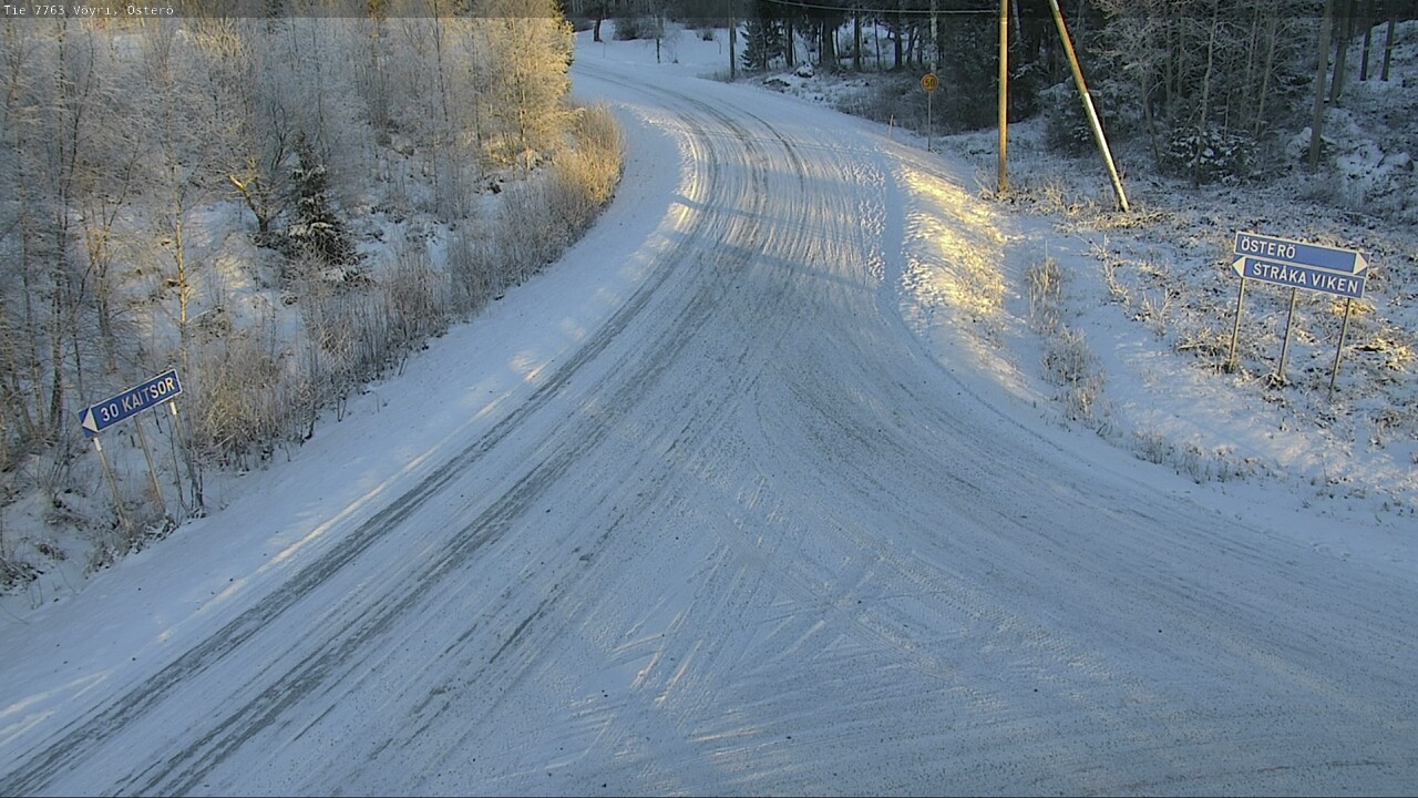 Weather Camera Image Road 7763 Vöyri, Österö, Vöyri, Pohjanmaa