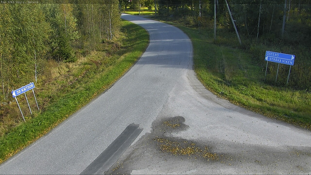 Weather Camera Image Road 7763 Vöyri, Österö, Vöyri, Pohjanmaa