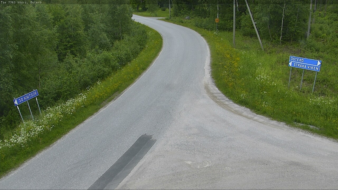 Kelikamerat Kuva Tie 7763 Vöyri, Österö, Vöyri, Pohjanmaa