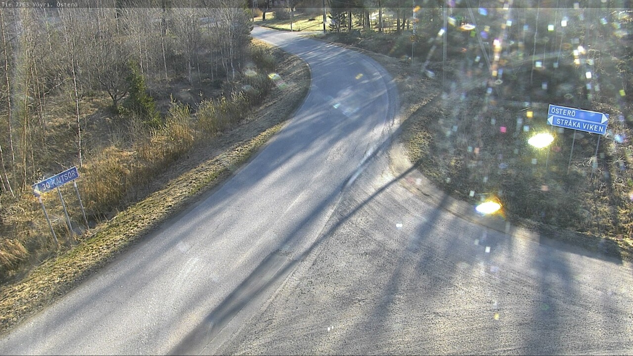 Weather Camera Image Väg 7763 Vöyri, Österö, Vöyri, Pohjanmaa