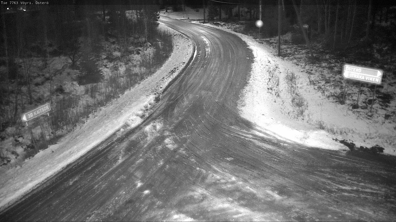 Weather Camera Image Väg 7763 Vöyri, Österö, Vöyri, Pohjanmaa