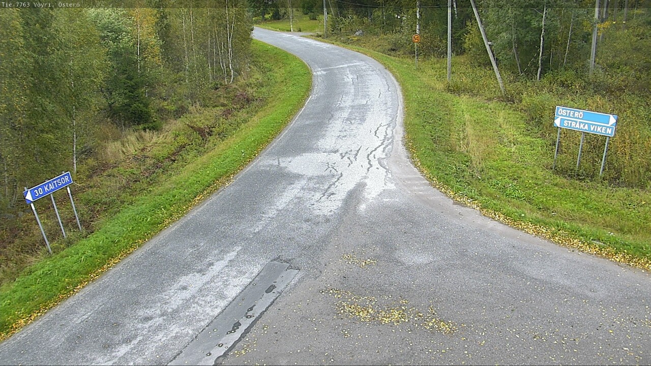 Weather Camera Image Road 7763 Vöyri, Österö, Vöyri, Pohjanmaa
