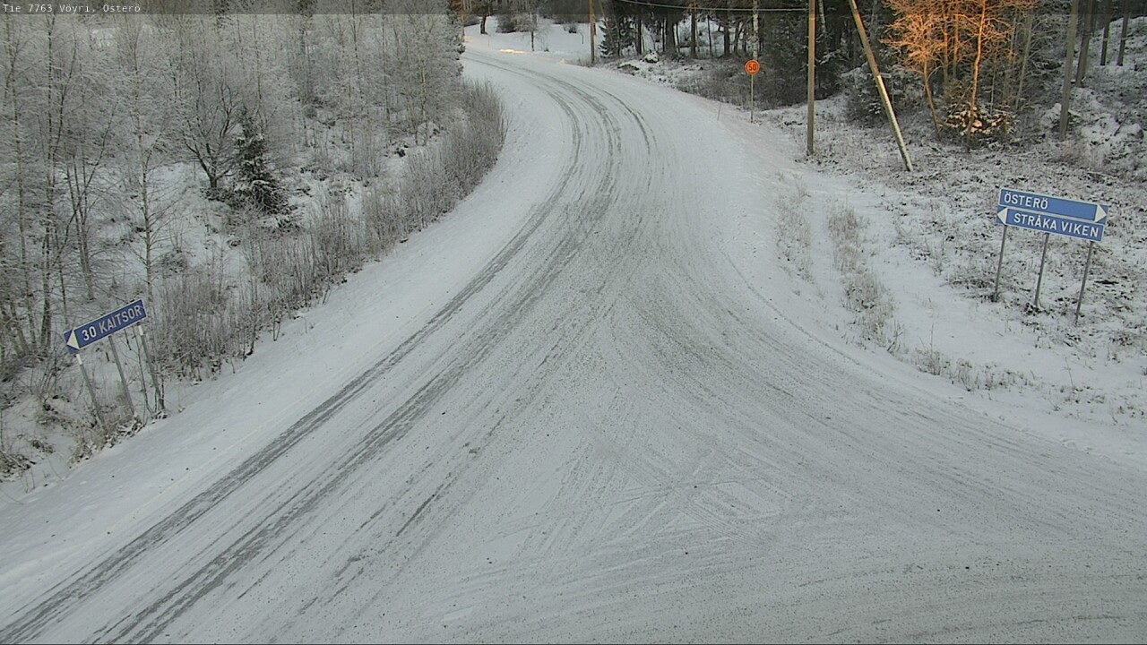 Weather Camera Image Road 7763 Vöyri, Österö, Vöyri, Pohjanmaa