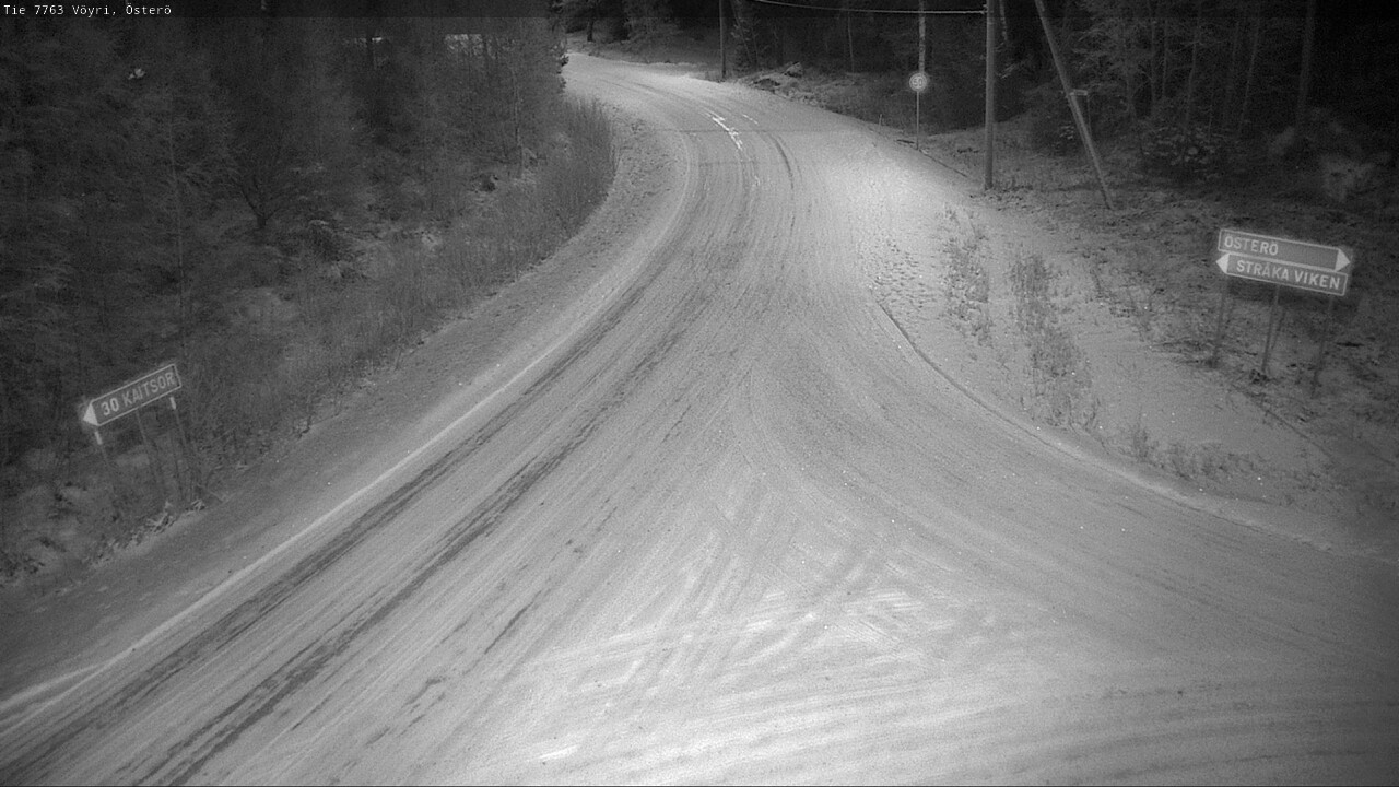 Weather Camera Image Road 7763 Vöyri, Österö, Vöyri, Pohjanmaa