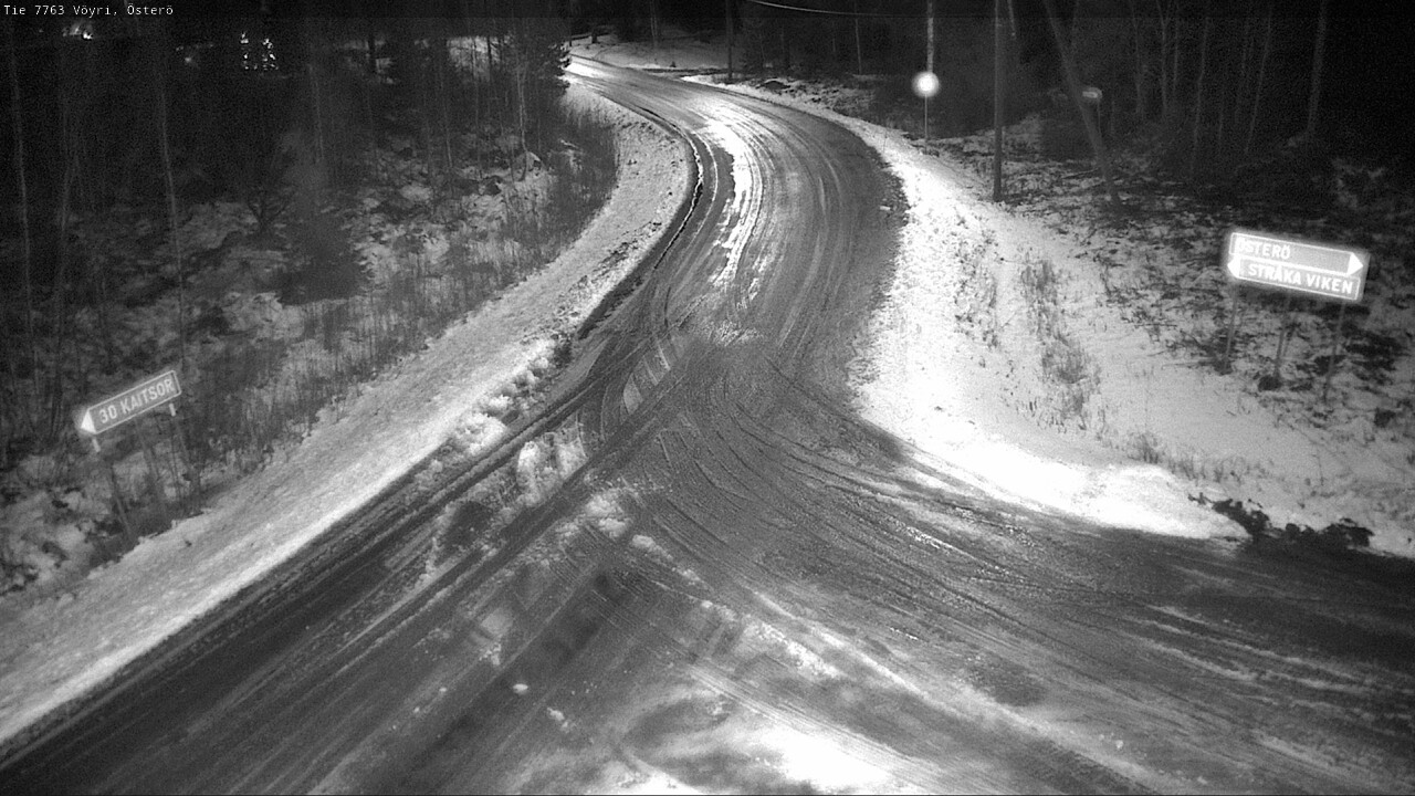 Weather Camera Image Road 7763 Vöyri, Österö, Vöyri, Pohjanmaa