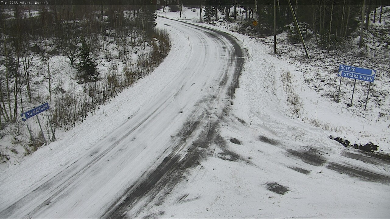 Weather Camera Image Road 7763 Vöyri, Österö, Vöyri, Pohjanmaa