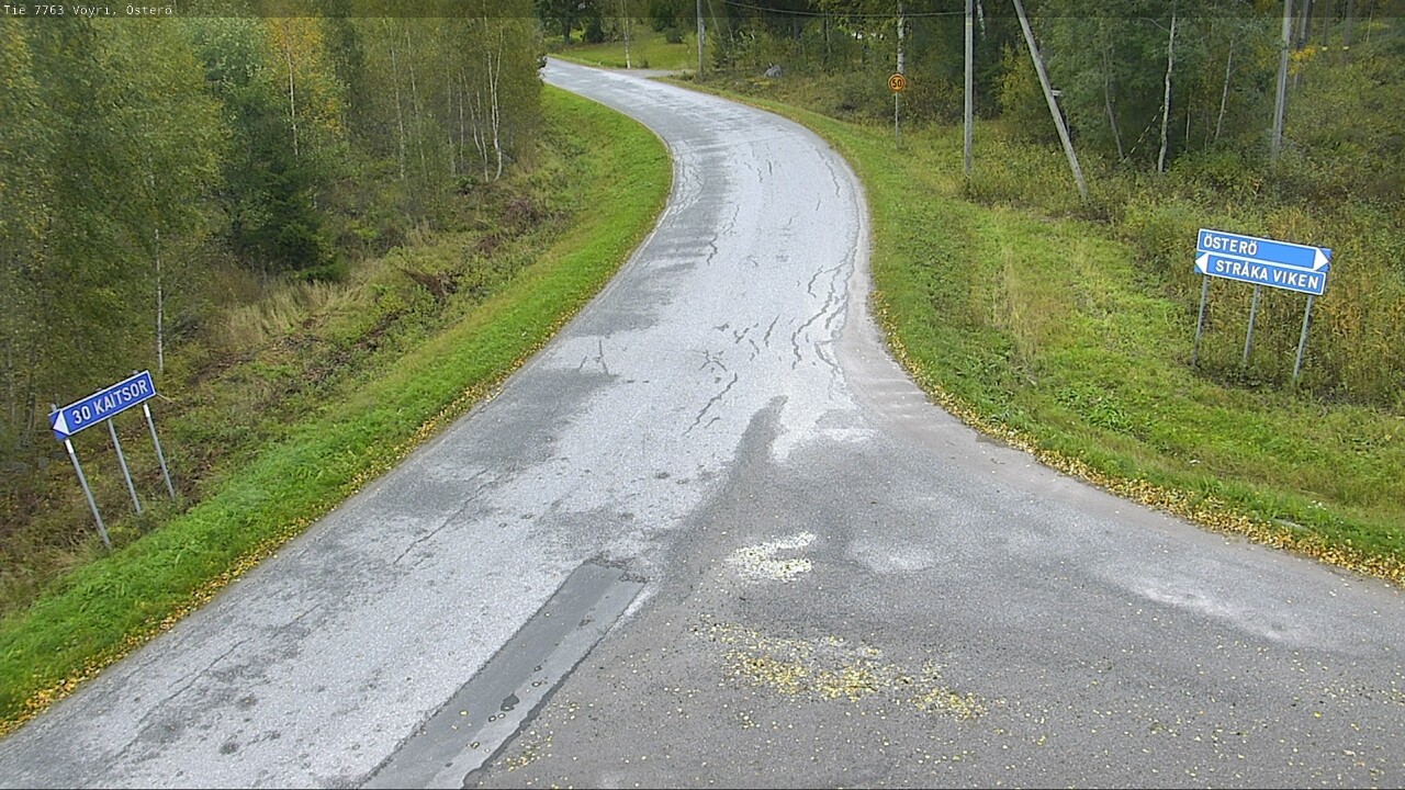 Weather Camera Image Road 7763 Vöyri, Österö, Vöyri, Pohjanmaa