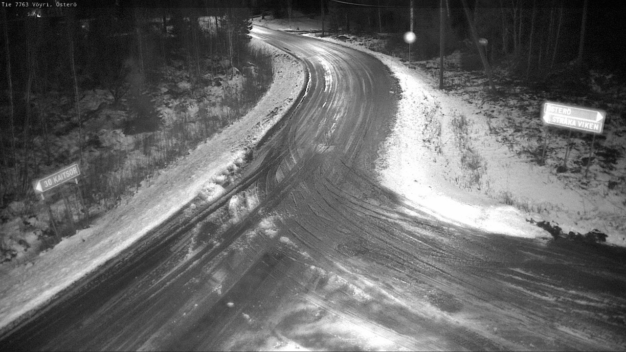Weather Camera Image Road 7763 Vöyri, Österö, Vöyri, Pohjanmaa