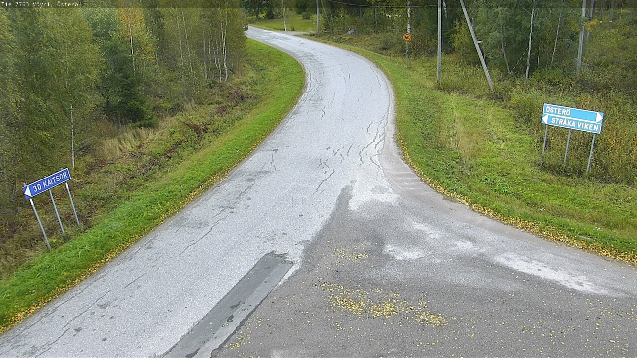 Weather Camera Image Road 7763 Vöyri, Österö, Vöyri, Pohjanmaa