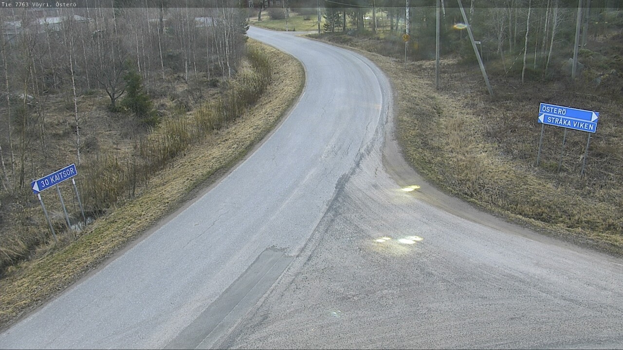 Weather Camera Image Road 7763 Vöyri, Österö, Vöyri, Pohjanmaa