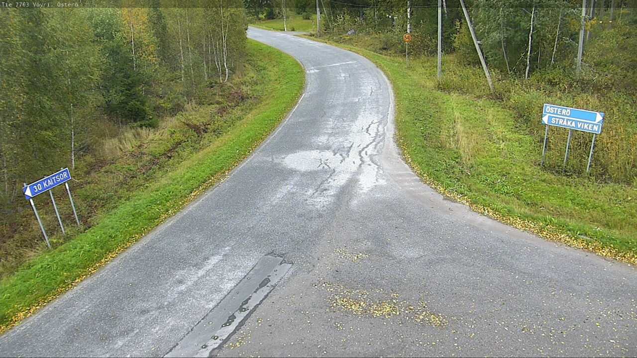 Weather Camera Image Road 7763 Vöyri, Österö, Vöyri, Pohjanmaa