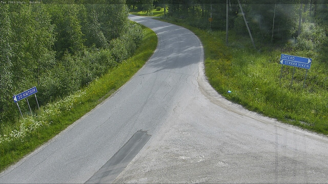 Weather Camera Image Road 7763 Vöyri, Österö, Vöyri, Pohjanmaa