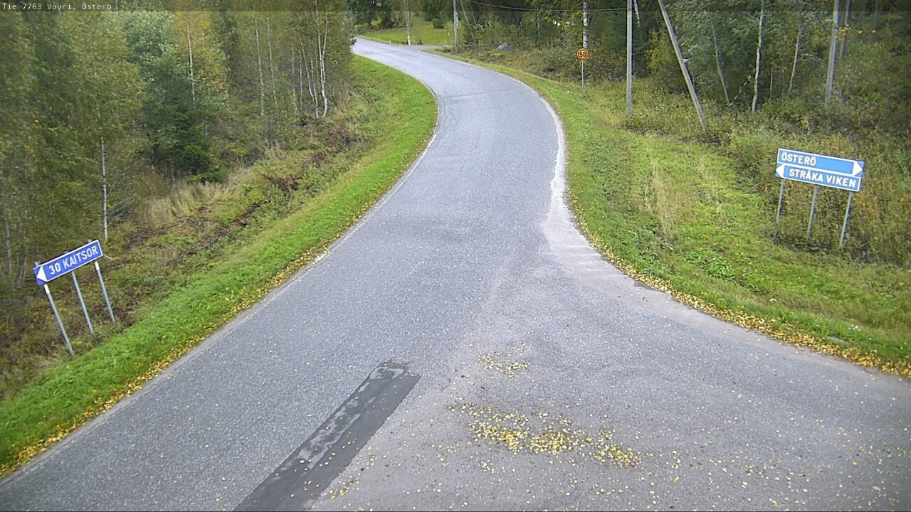 Weather Camera Image Road 7763 Vöyri, Österö, Vöyri, Pohjanmaa