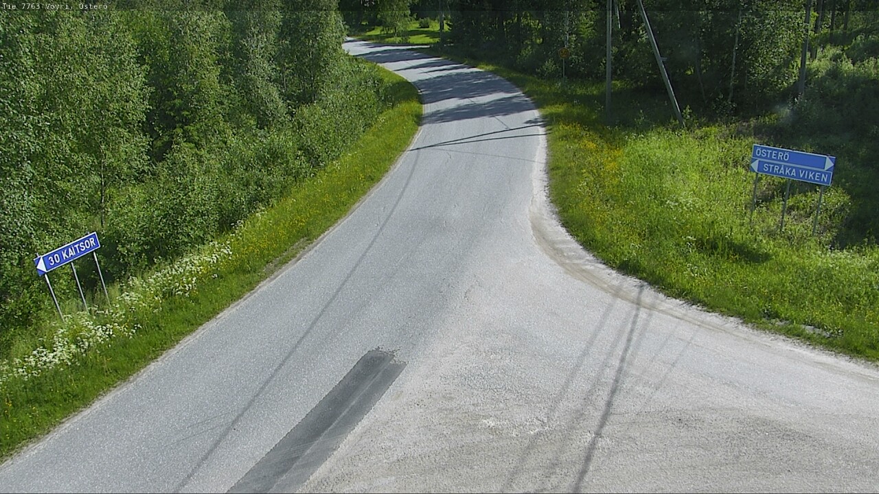 Weather Camera Image Road 7763 Vöyri, Österö, Vöyri, Pohjanmaa