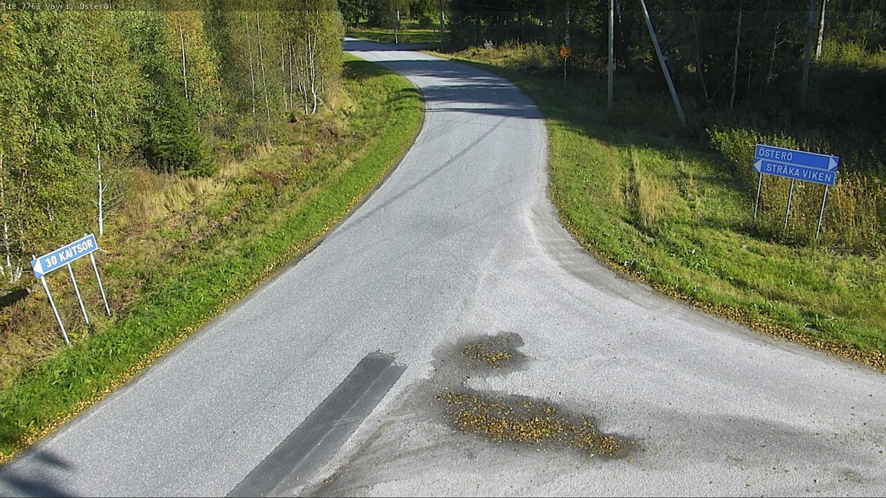 Weather Camera Image Road 7763 Vöyri, Österö, Vöyri, Pohjanmaa