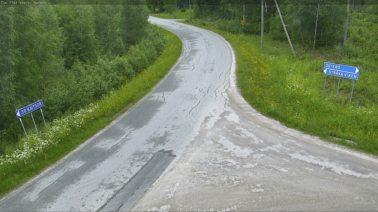 Weather Camera Image Road 7763 Vöyri, Österö, Vöyri, Pohjanmaa