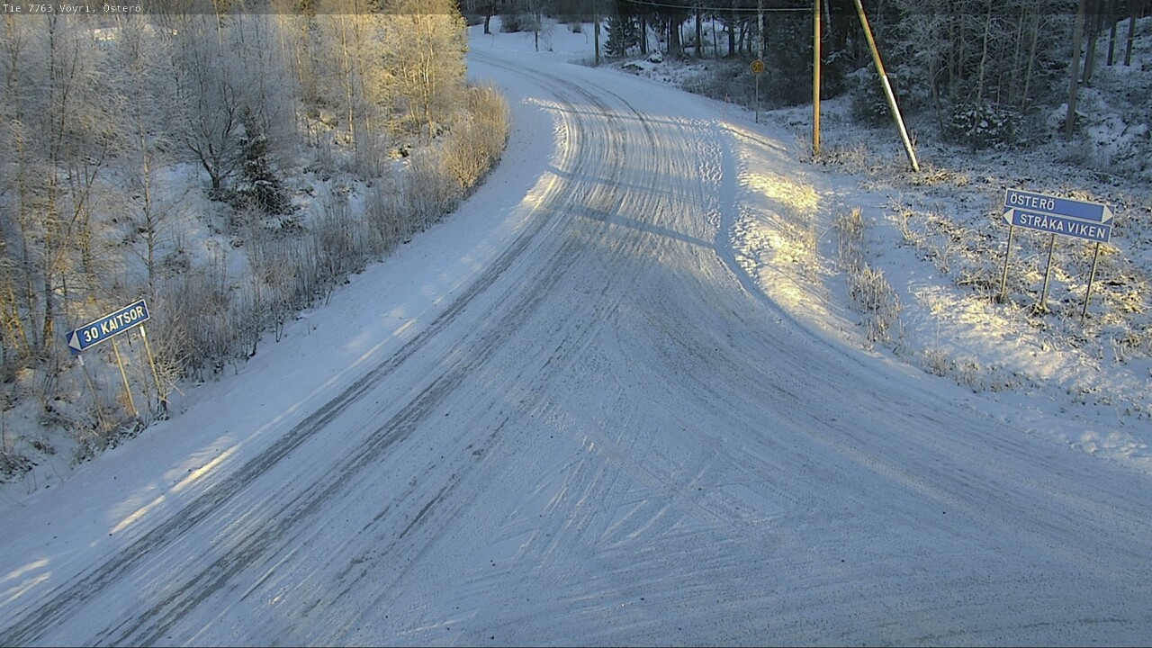 Weather Camera Image Road 7763 Vöyri, Österö, Vöyri, Pohjanmaa